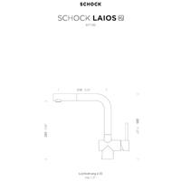 Kuhinjska armatura Schock LAIOS 517120 Magnolia